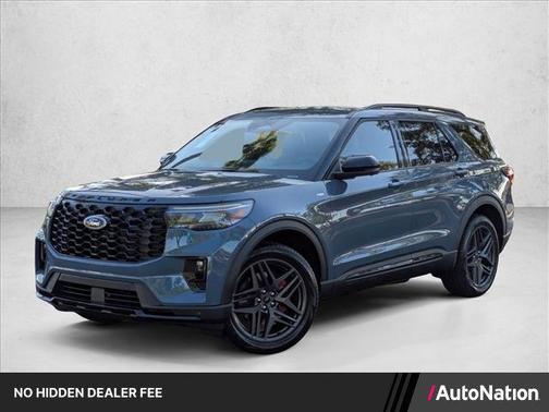 Vapor Blue Metallic 2026 Ford Explorer ST-Line