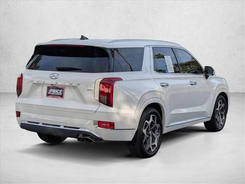 Hyper White 2021 Hyundai PALISADE Calligraphy