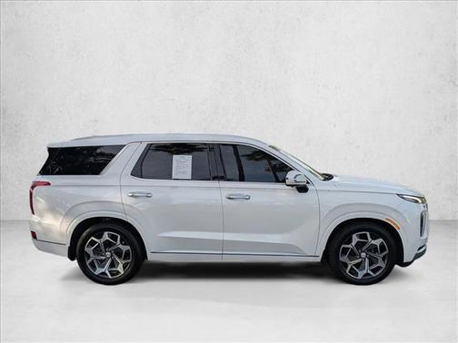 Hyper White 2021 Hyundai PALISADE Calligraphy
