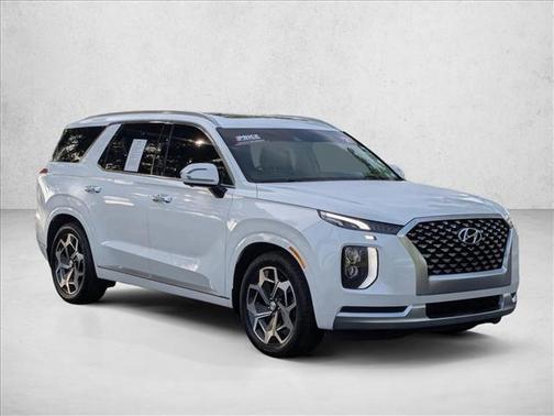 Hyper White 2021 Hyundai PALISADE Calligraphy