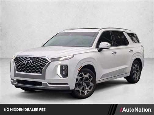 Hyper White 2021 Hyundai PALISADE Calligraphy