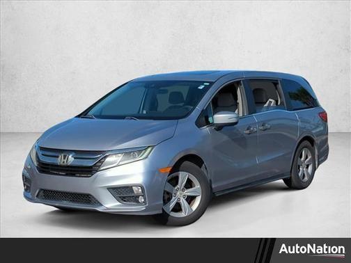 Lunar Silver Metallic 2018 Honda Odyssey EX-L