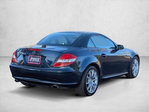 Caspian Blue Metallic 2005 Mercedes-Benz SLK-Class SLK350 Roadster