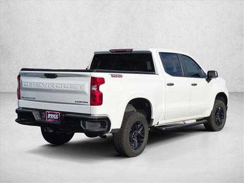 Summit White 2023 Chevrolet Silverado 1500 Custom Trail Boss