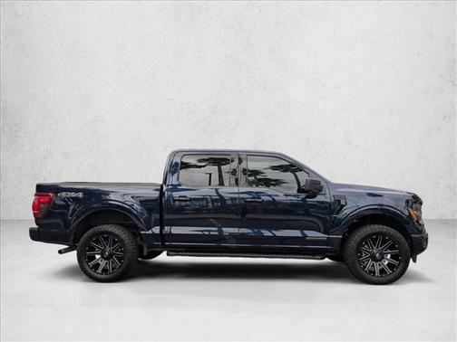 Antimatter Blue Metallic 2024 Ford F-150 XLT