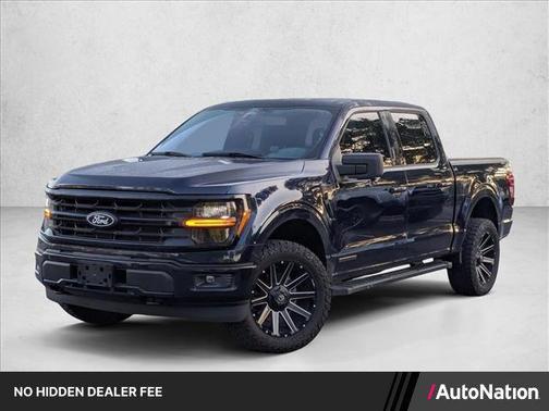 Antimatter Blue Metallic 2024 Ford F-150 XLT