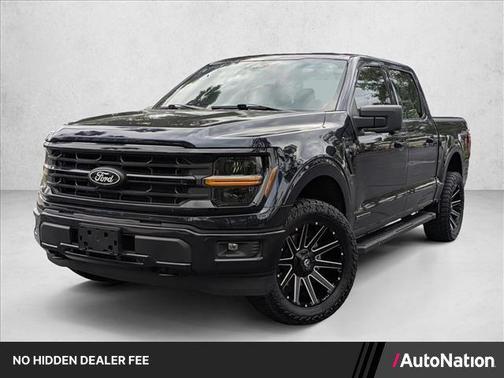 Antimatter Blue Metallic 2024 Ford F-150 XLT