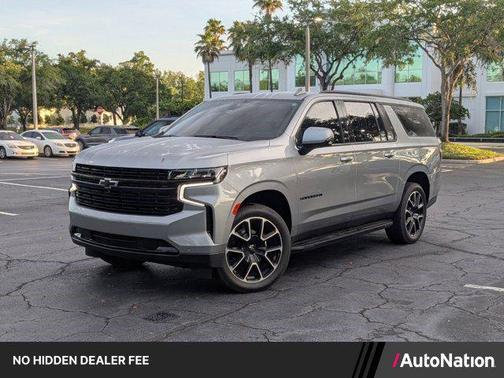 Sterling Gray Metallic 2024 Chevrolet Suburban RST