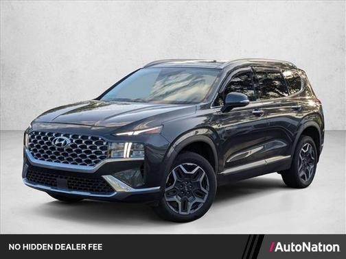 Portofino Gray 2023 Hyundai SANTA FE HEV SEL Premium