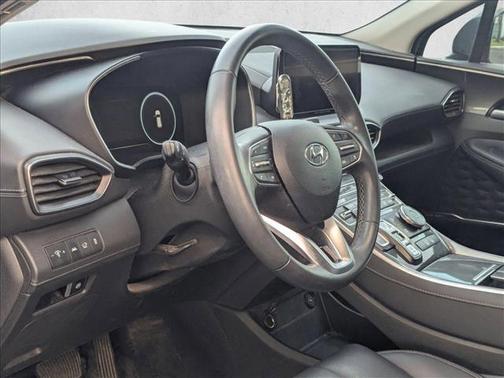Portofino Gray 2023 Hyundai SANTA FE HEV SEL Premium