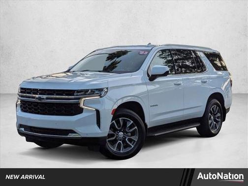 Summit White 2023 Chevrolet Tahoe LS