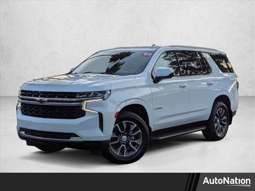 Summit White 2023 Chevrolet Tahoe LS