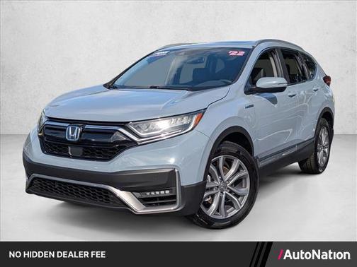 Silver/Gray 2022 Honda CR-V Hybrid Touring