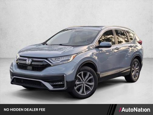 Silver/Gray 2022 Honda CR-V Hybrid Touring
