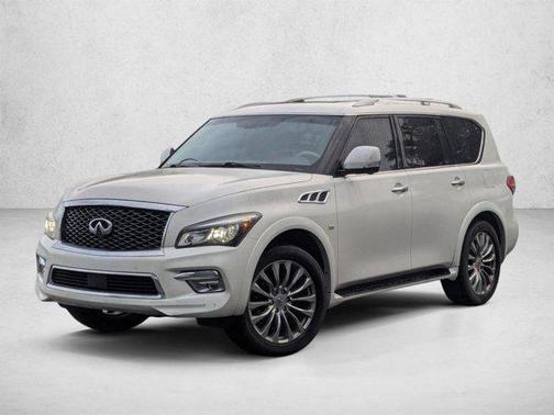 Majestic White 2015 INFINITI QX80 Base