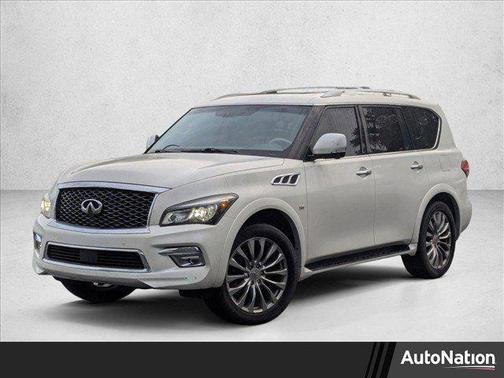Majestic White 2015 INFINITI QX80 Base