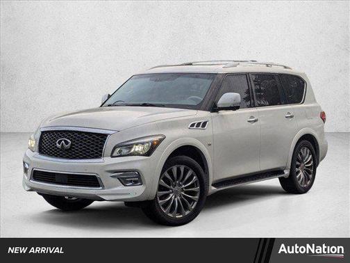 Majestic White 2015 INFINITI QX80 Base