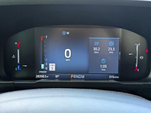 Carbonized Gray Metallic 2025 Ford Maverick Lobo