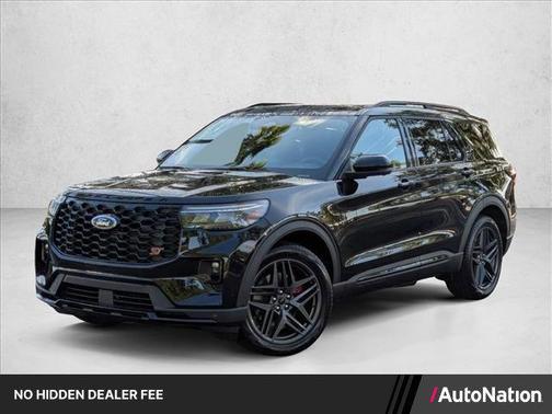 Agate Black Metallic 2026 Ford Explorer ST