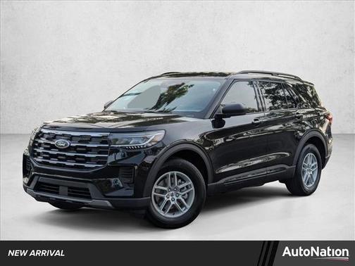 Agate Black Metallic 2026 Ford Explorer Active