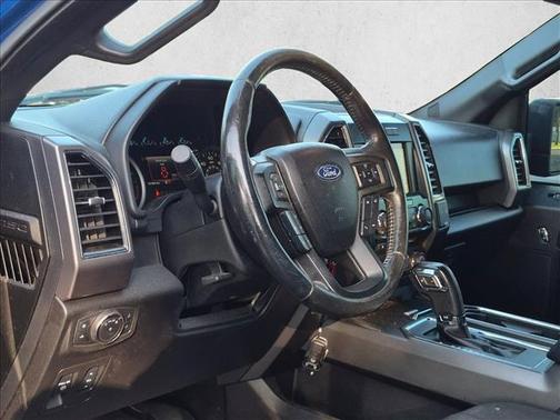 Lightning Blue 2017 Ford F-150 XLT