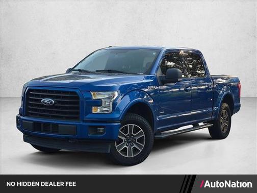 Lightning Blue 2017 Ford F-150 XLT