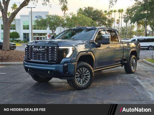 Downpour Metallic 2025 GMC Sierra 2500 Denali Ultimate