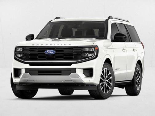 Star White Metallic Tri-Coat 2026 Ford Expedition Platinum
