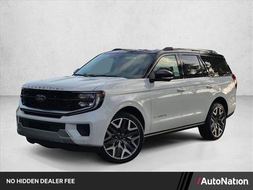 Star White Metallic Tri-Coat 2026 Ford Expedition Platinum