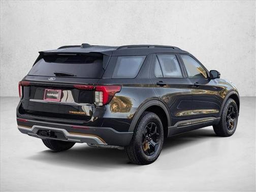 Agate Black Metallic 2026 Ford Explorer Tremor