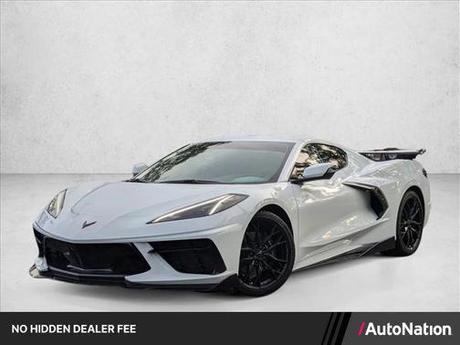 Arctic White 2023 Chevrolet Corvette Stingray w/1LT