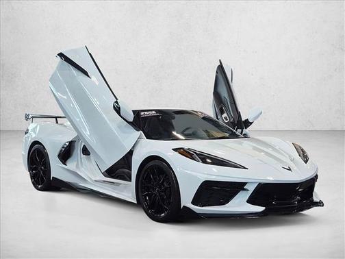 Arctic White 2023 Chevrolet Corvette Stingray w/1LT