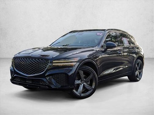 Adriatic Blue 2022 Genesis GV70 2.5T AWD