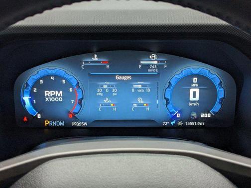 Azure Gray Metallic Tri-Coat 2025 Ford Bronco Badlands