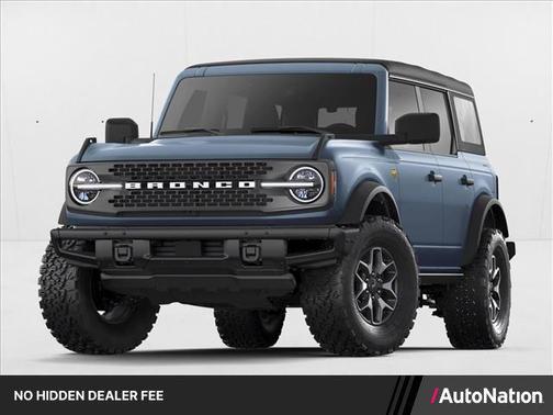 Azure Gray Metallic Tri-Coat 2025 Ford Bronco Badlands