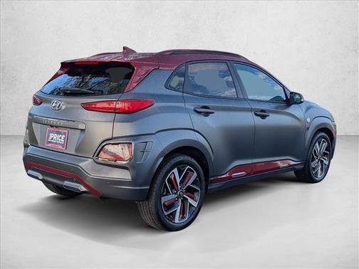 Matte Grey w/Iron Man Red Roof 2019 Hyundai KONA Iron Man