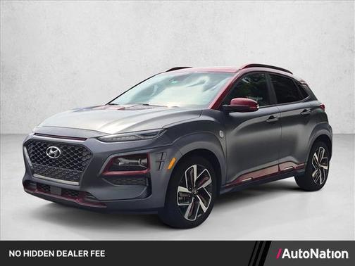 Matte Grey w/Iron Man Red Roof 2019 Hyundai KONA Iron Man