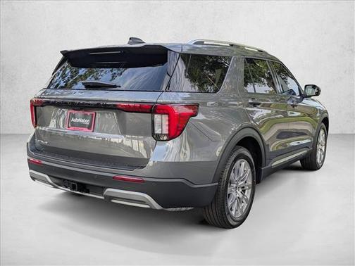 Carbonized Gray Metallic 2026 Ford Explorer Platinum