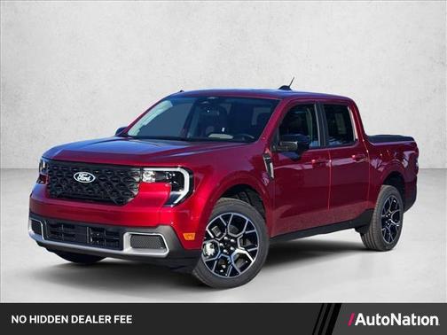Ruby Red Metallic Tinted Clearcoat 2026 Ford Maverick Lariat