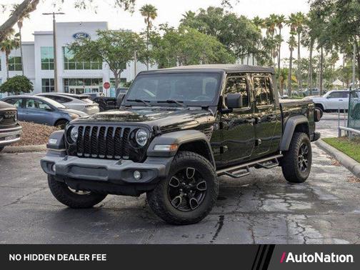 Black Clearcoat 2022 Jeep Gladiator Sport