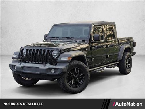 Black Clearcoat 2022 Jeep Gladiator Sport