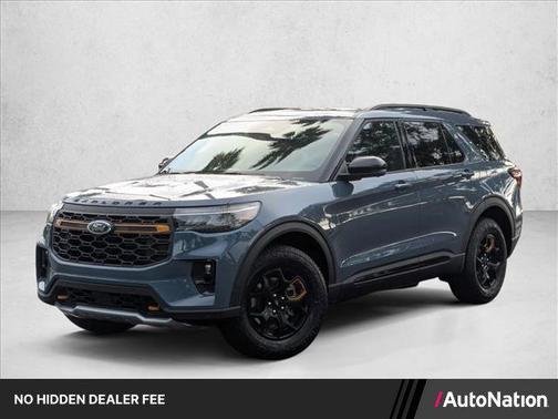Vapor Blue Metallic 2026 Ford Explorer Tremor