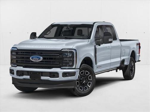 Glacier Gray Metallic Tri-Coat 2026 Ford F-350 Platinum