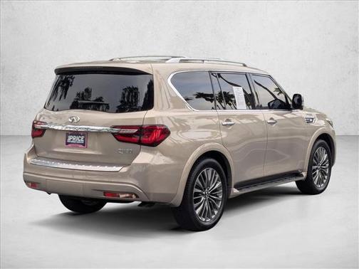 Champagne Quartz 2021 INFINITI QX80 SENSORY