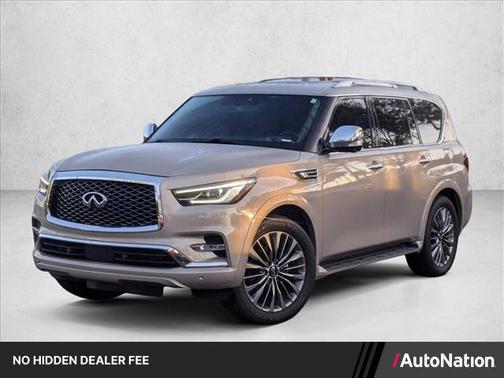 Champagne Quartz 2021 INFINITI QX80 SENSORY