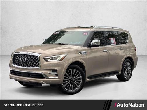 Champagne Quartz 2021 INFINITI QX80 SENSORY