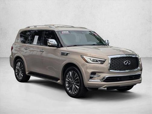 Champagne Quartz 2021 INFINITI QX80 SENSORY