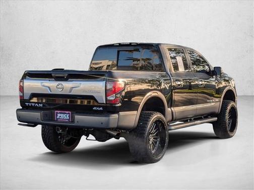 Super Black 2020 Nissan Titan Platinum Reserve