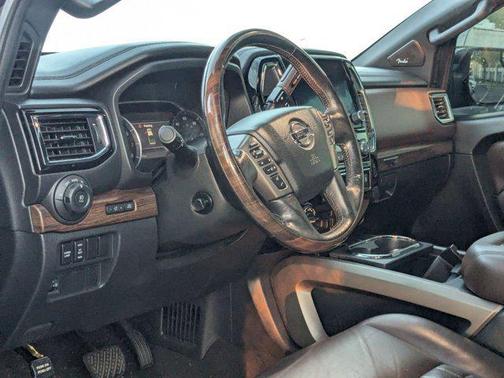 Super Black 2020 Nissan Titan Platinum Reserve