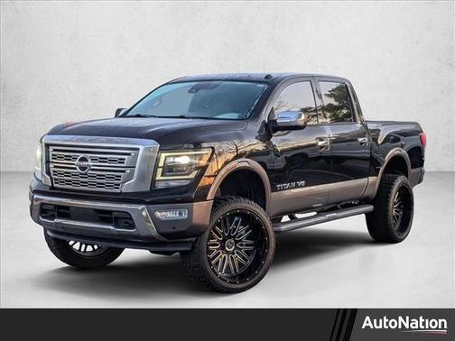 Super Black 2020 Nissan Titan Platinum Reserve